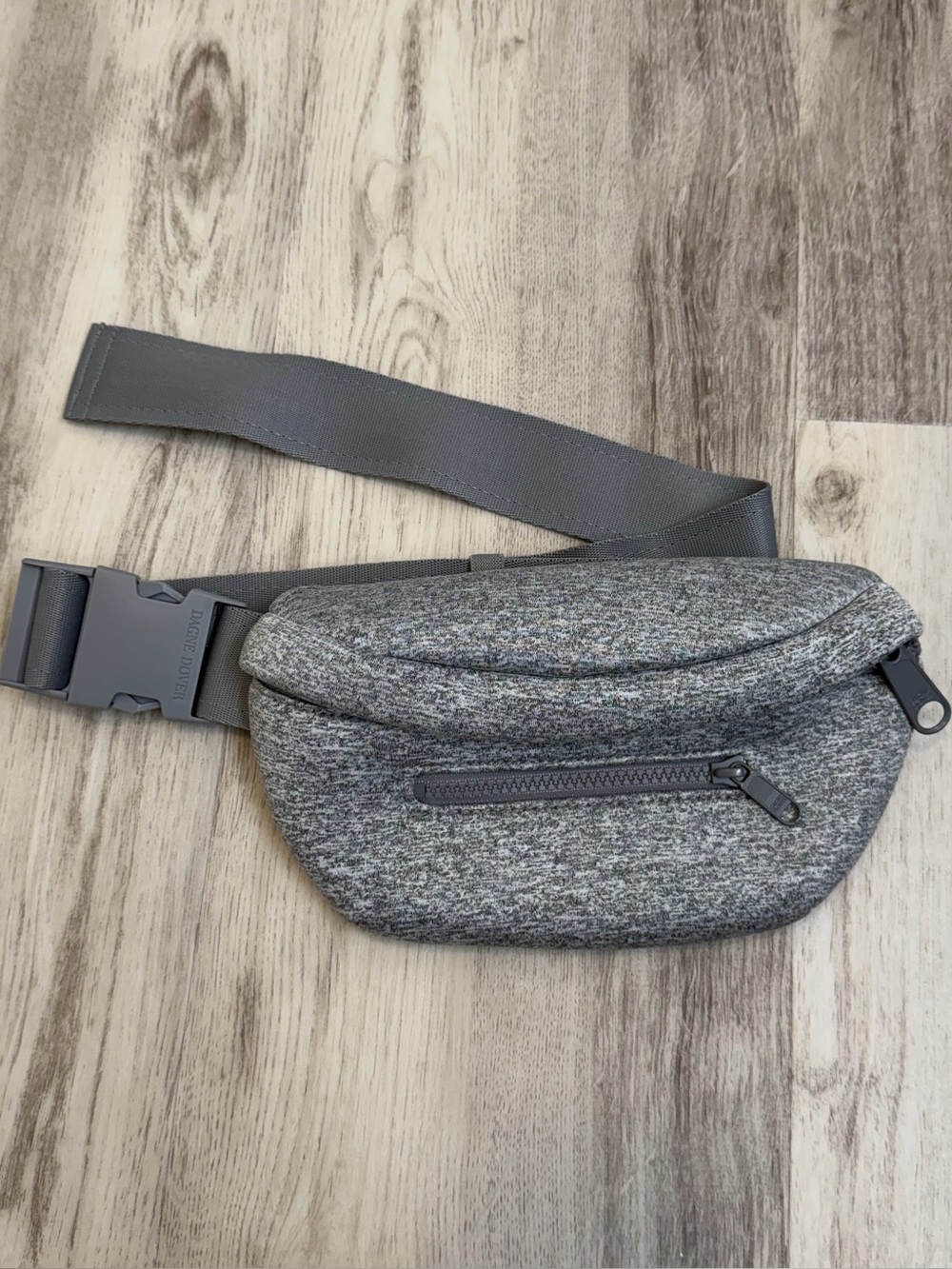Dagne Dover Ace Neoprene Fanny Pack Heather Grey